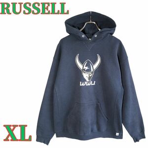 RUSSELL　USA古着　メンズ　長袖　パーカー　XLサイズ