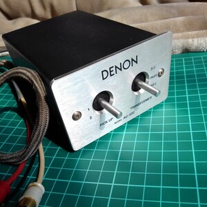 MC昇圧トランス DENON デノン AU-320 80年代当時物　中古