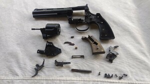 MGC made model gun Colt python parts set used junk treatment 