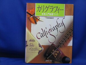 小田原真喜子■カリグラフィー 本格入門独習ブック■日本ヴォーグ社/1995■calligraphy/書道/イタリック体/ゴシック体/カッパープレート体