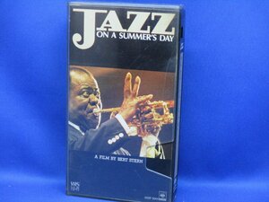  rare the first record videotape VHS genuine summer. night. Jazz JAZZ ON A SUMMER DAY 90408