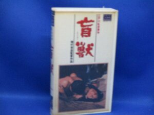 盲獣 VHS ビデオ カルト ムービー 大映 映画 増村保造 江戸川乱歩 船越英二 緑魔子 美女シリーズ vs一寸法師 アングラ コレクター/70522