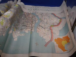 昭和7年（1932）古地図「大東京全図」6点揃い/報知新聞付録　 110324