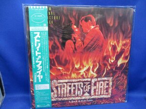 (LP) STREETS OF FIRE ストリート・オブ・ファイヤー アナログ　　帯付き　レコード　サントラ　ライクーダー　30623