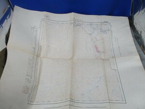 古地図　レア！戦前　ペルムイキーノ 　満州国軍政部　大同元年　昭和7年　1/50万　蘇領極東地方 満洲国黒龍江省