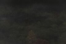 「穂高　真作」 東京芸大安宅賞　岡野浩二　「秋　草」油彩　10号　1975年_画像3