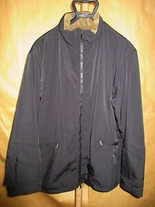 GIORGIO ARMANIjoru geo Armani lining fleece Zip up blouson jacket black 44 domestic regular goods 