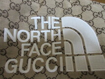 GUCCI　グッチ　×THE NORTH FACE　ノースフェイス　672394　GG柄　フリース　ボンバー　ジャケット　M 国内正規品_画像4