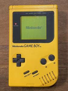  Junk nintendo first generation Game Boy Bros. body yellow Game Boy Brothers yellow color ( body ) Game Boy Bros GAMEBOY