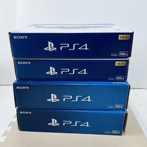 【1円スタート】SONY PlayStation 4 まとめ 動作品 一部欠品あり PS4 CUH 2200 2100 1200 ブラック 箱付 取説付き 純正コントローラー付き