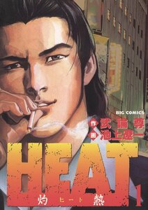 【中古コミック】Heat―灼熱 全17巻 完結セット (小学館 ビッグコミックス) レンタル・漫画喫茶落ち 全巻セット 中古 コミック　漫画