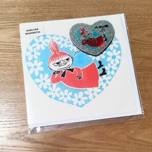 MOOMIN リトルミイ グッズ マグネット付き カード / ヴィンテージ コレクション 原画 原作