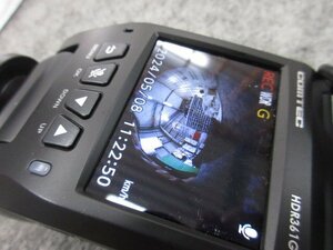 ☆ コムテック　360度　ドライブレコーダー　HDR361GS　SDカード 欠品　(イ-2) ☆