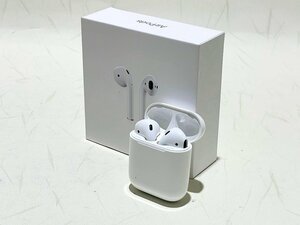 【質Banana】Apple/アップル airpods MMEF2J/A 第一世代 Charging Case A1602 ワイヤレスヘッドフォン 動作OK 箱あり♪