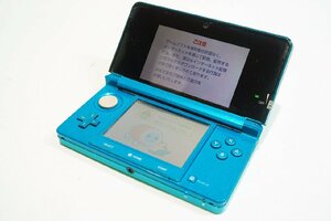 【質Banana】中古・簡易動作確認済み品!!!Nintendo/任天堂 3DS ポータブルゲーム機 ブルー 現状渡し⑦