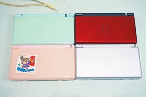 【質Banana】ジャンク品!!! Nintendo/任天堂 DSLite 4台まとめ売り 現状品 部品取りに♪.。.:*・゜①