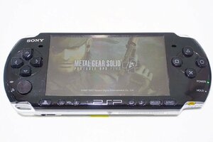 【質Banana】中古・動作品!!! SONY/ソニー ポータブルゲーム機 PSP3000 ブラック 通電・簡易動作確認済み♪.。.:*・゜②