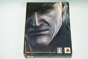 【質Banana】中古レア物!KONAMI/コナミ メタルギアソリッド4 初回生産版 PS3ソフト 現状渡し♪.。.:*・゜