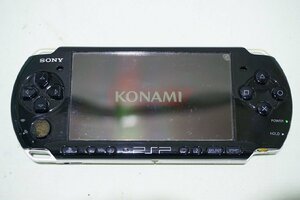 [ качество Banana] б/у * рабочий товар!!! SONY/ Sony портативный игра машина PSP3000 черный электризация * простой рабочее состояние подтверждено!...:***⑩