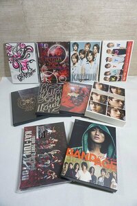 【質Banana】USED品 KAT-TUN LIVEDVD まとめ売り 赤西仁 ジャニーズ DVD 10本セット 現品限り 処分特価♪