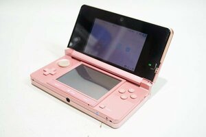 【質Banana】中古・簡易動作確認済み品!!!Nintendo/任天堂 3DS ポータブルゲーム機 ピンク 現状渡し③