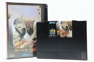 【質Banana】希少☆動作品 SNK NEOGEO 餓狼伝説3 ネオジオROM ゲームカセット/ソフト ケース付き 現品限り♪