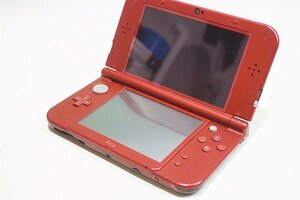 【質Banana】ジャンク!!! Nintendo/任天堂 New3DSLL ポータブルゲーム機 レッド 部品取りに♪.。.:*・゜