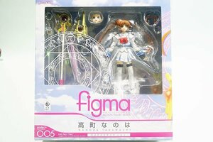 【質Banana】未開封品レアもの!MaxFactory figma 高町なのは バリアジャケットVer 005♪.。.:*・゜