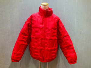 【質Banana】クリーニング済み Supreme Bonded Logo Puffy Jacket Red シュプリーム ボンデッド ロゴ パフィー ジャケット レッド 美品