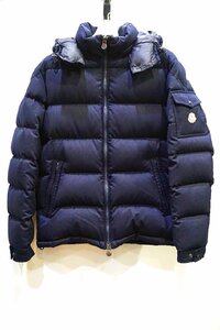 【質Banana】中古 MONCLER/モンクレール MONTGENEVRE GIUBBOTTO JACKET サイズ4 ダウンジャケット ネイビー ♪