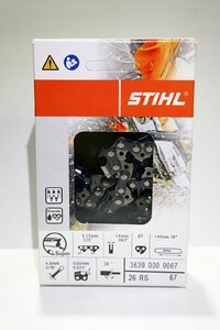 【質Banana】新品 STIHL/スチール 26RS-67/3639-000-0067 ソーチェーン ラピッドスーパー チェーンソー替刃 B oka♪