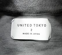 美品 定価14,300円■UNITED TOKYO ウールミラノリブタートル セーター メンズ ユナイテッドトウキョウ_画像5