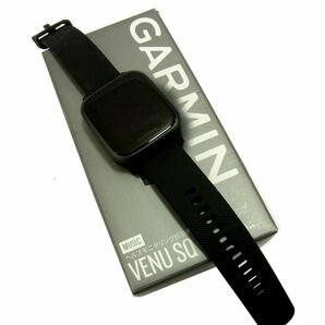美品 定価37,800■GARMIN ガーミン Venu Sq Music Black Slate スマートウォッチ 腕時計 フィットネス Suica対応 GPS メンズ レディースの画像2