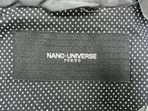 新品◆NANO・UNIVERSE ナノユニバース フェイクパッチワーク 中綿 ベスト ペイズリー柄 バンダナ柄 メンズ_画像6