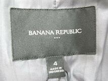 新品 定価16.400円☆BANANA REPUBLIC バナナリパブリック テーラードジャケット レディース ブラック ストレッチ_画像7