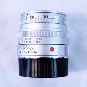 ライカ Leica SUMMICRON-M 50mm F2 4th 第4世代 シルバー Silverの画像2
