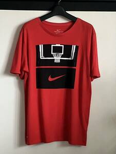 ★送料無料！NIKE DRI-FIT basketball Tシャツ　赤★M