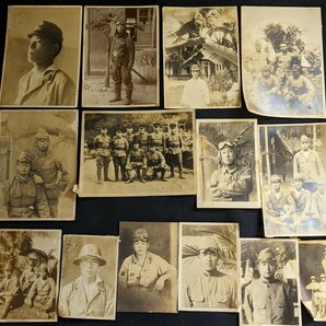 戦前 古写真 14枚 旧日本軍 兵隊 台湾 台中女学校 熊本 三六部隊 などの画像1