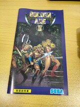 MD 良品【ゴールデンアックスⅡ 2 GOLDEN AXE】箱 取扱説明書 ソフト付き『セガ メガドライブ』ゴールデン アックス SEGA 戦斧_画像2