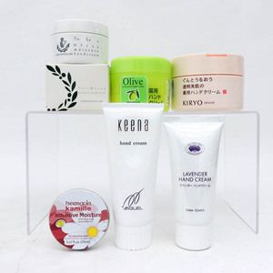  Shiseido other hand cream etc. drill .u/ key na other unused have 6 point set together large amount cosme lady's SHISEIDOetc.