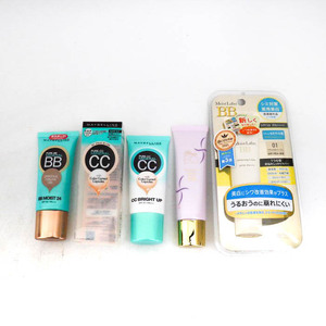  Maybelline other BB cream etc. moist labo/m- rhinoceros o other unused have 4 point set together cosme lady's MAYBELLINEetc.