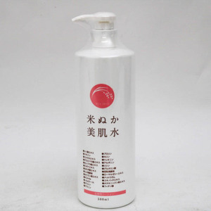  rice .. beautiful . water for whole body lotion for whole body face lotion unused cosme cosmetics lady's 500ml size 