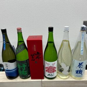 P12　一升瓶6本（内四合瓶1本）各蔵の最新詰め又は飲み頃のお酒　