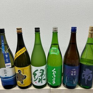 P14　一升瓶6本　各蔵の最新詰め又は飲み頃のお酒　