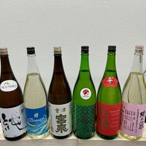 P15　一升瓶6本　各蔵の最新詰め又は飲み頃のお酒　