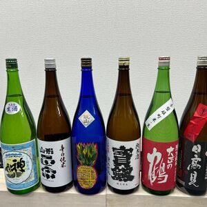 純米辛口シリーズ　S7　一升瓶6本　各蔵の最新詰め又は飲み頃のお酒　