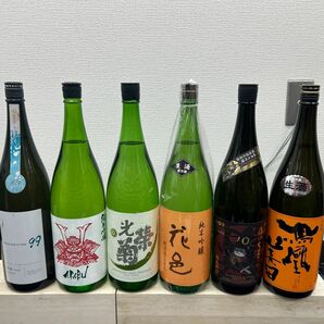 人気蔵、旨口すっきりセット。T5　一升瓶6本　各蔵の最新詰め又は飲み頃のお酒　