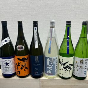 T8　一升瓶6本　各蔵の最新詰め又は飲み頃のお酒　