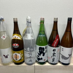 W10　辛口一升瓶6本　各蔵の最新詰め又は飲み頃のお酒　