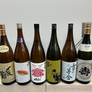 Z3　一升瓶6本　各蔵の最新詰め又は飲み頃のお酒　